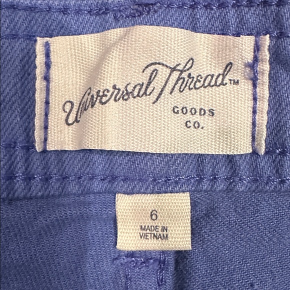 Sailor High-Rise Wide Leg Relaxed Fit Ankle Jeans - Blue, Women’s Size 6, Trendy - Picture 5 of 9